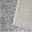 Harmaa Matto 140x200 cm - Pehmeä ja Kestävä 60% Polypropeeni / 40% Polyesteri, 320000 Lankapistettä - Suuret ja keskikokoiset matot - 8683342376983 - 5