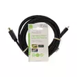 High Speed HDMI Kaapeli Ethernet | HDMI liitin | HDMI Mini | 4K@30Hz | 10.2 Gbps | 3.00 m | Pyöreä | PVC | Musta | Label - HDMI-kaapelit - 5412810427093 - 66