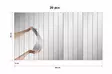 Hopeapeili - Särkymätön ja Iskunkestävä 100x40 cm Peili, 5 mm Akryyli MDF-taustalla, 20 Osaa, Helppo Asennus - Peilit - 8684282469513 - 7