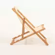 Hornbeam-puinen aurinkotuoli, vedenkestävä, luonnollinen viimeistely, ergonominen, leveys 59 cm, korkeus 90 cm, syvyys 44 cm - Puutarhatuolit ja sohvat - 8684283657483 - 2