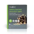 Jouluvalot | Nauha | 96 LED's | Lämmin Valkoinen | 7.20 m | Kevyet vaikutukset: 7 | Sisä- tai ulkotila | Paristokäyttöinen - Nedis tuotteet - 5412810407293 - 66
