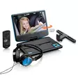 Kannettava 9" DVD-soitin USB-kuulokkeilla ja kiinnikkeellä Sininen / Musta - Televisiot ja mediatoistimet - 8711902037873 - 26