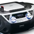 Kannettava Boombox, jossa on DAB+/FM-radio, Bluetooth®, CD, kasettinauhuri ja USB-soitin Hopea - Radiot ja MP3/4-soittimet - 8711902065043 - 46