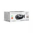 Kannettava Boombox, jossa on DAB+/FM-radio, Bluetooth®, CD, kasettinauhuri ja USB-soitin Hopea - Radiot ja MP3/4-soittimet - 8711902065043 - 69