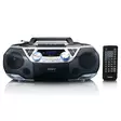 Kannettava Boombox, jossa on DAB+/FM-radio, Bluetooth®, CD, kasettinauhuri ja USB-soitin Hopea - Radiot ja MP3/4-soittimet - 8711902065043 - 10