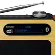 Kannettava DAB+/ FM-radio Bluetooth®:lla Bamboo Musta - Radiot ja MP3/4-soittimet - 8711902043973 - 45