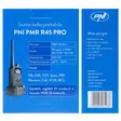 Kannettava radioasema PNI PMR R45 PRO 446MHz, 0,5W, 99 ohjelmoitavaa kanavaa, 16 PMR ja 38 CTCSS ja 104 DCS-ääntä, Squelch 5 tasoa, VOX, TOT, BCL, Scan, Roger Beep - PNI tuotteet - 5949066531033 - 23