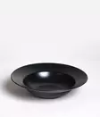Keittiövälineet: Musta Keraaminen Tarjoilulautanen 26x26x8 cm - Antibakteerinen, Lämpöshokkikestävä, Helppo Puhdistaa - Tarjoiluastiat - 8683743222513 - 4