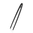 Keittiövälineet: Mustat 100% Muovipihdit, 28 x 2 cm, Ergonominen Muotoilu, Kestävä, Astianpesukoneen Kestävä - Keittiötyövälineet - 8684282981053 - 1