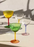 Keittiövälineet: Vihreä 100% Lasi Kulho 10x10x15 cm, 240 ml - Astianpesukoneen Kestävä, Ei Mikroaaltouuniin - Tarjoiluastiat - 8684283558933 - 3
