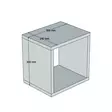 Keltainen Boheemi Seinä Hylly 100% Melamiini 18mm 30x24x30cm 5-osainen Helppo Asennus Värikäs Sisustus - Seinähyllyt - 8681875207613 - 5