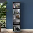 Kirjahylly Anthracite 100% Melamiinipinnoitettu Lastulevy 18 mm 40x161,8x25 cm Tyylikäs ja Toimiva Säilytysratkaisu - Kirjahyllyt - 8683742031833 - 3