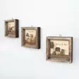 Koristeellinen Kehystetty MDF-Maalaus 3 kpl - Monivärinen Seinäkoriste 15x15 cm - UV-Painettu Mäntykehys - Taulut ja kehykset - 8681875299663 - 2