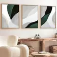 Koristeellinen kehystetty MDF-taulu (3 osaa), monivärinen, 50 x 70 cm (3 Pieces), tyylikäs, kestävä, näyttävä - Taulut ja kehykset - 8684282633853 - 2