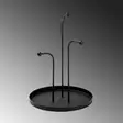 Koristeellinen metallilisävaruste, musta, 1,2 mm, 20,5 cm, 27 cm, kestävä, ajaton, monikäyttöinen - Koristeet, koriste-esineet - 8684282243373 - 6