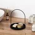 Koristeellinen metallilisävaruste, musta, 1,2 mm paksuus, 22,5 cm halkaisija, kestävä - Koristeet, koriste-esineet - 8684282243403 - 3