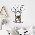 Koristeellinen Metallinen Seinäkoriste - Antiikkiväri, Koko 70x44 cm, Käsinmaalattu, Yksilöllinen Sisustuselementti - Koristeet, koriste-esineet - 8684282644873 - 4