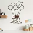 Koristeellinen Metallinen Seinäkoriste - Antiikkiväri, Koko 70x44 cm, Käsinmaalattu, Yksilöllinen Sisustuselementti - Koristeet, koriste-esineet - 8684282644873 - 2