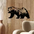Koristeellinen Musta Metalliseinäkoriste 71x41 cm - Tyylikäs ja Kestävä Sisustuselementti - Koristeet, koriste-esineet - 8684282418733 - 4