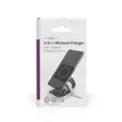 Langaton laturi | 3-in-1 | 2.5 / 5 / 15 W | LED-merkkivalo käytössä | Sisältää kaapelin | USB-A / USB-C | 1.50 m - Verkkolaturit - 5412810464623 - 66