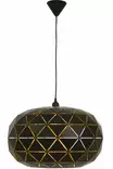 LATTICE kattovalaisin 50cm, musta/sisäpinta kulta - Katto- ja seinävalaisimet - 7041661265233 - 1