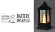 Lyhty LED-kynttilÃ¤llÃ¤, 9 cm - Kynttilät ja lyhdyt - 8721037109123 - 1