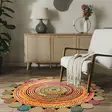 Matto (60 cm), monivärinen, 60 cm, kestävä, helppohoitoinen, tyylikäs - Pienet matot ja käytävämatot - 8682870647763 - 2
