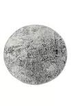 Monivärinen 100 cm Matto - 100% Polyesteri, Antibakteerinen, Konepestävä, Liukumaton, 10 mm Nukka, 700 gr/m² - Pyöreät matot - 8681875427103 - 1