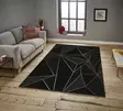 Monivärinen 120x180 cm Matto - 100% Polyesteri, Digitaalinen Painatus, Konepestävä, Liukumaton, Helppohoitoinen - Suuret ja keskikokoiset matot - 8683342185073 - 2
