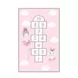 Monivärinen eteisen matto käytävämatto 100x200 cm - 100% Polyesteri, Antibakteerinen, Konepestävä, PVC Liukumaton Alusta - Suuret ja keskikokoiset matot - 8682870064003 - 1
