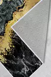 Monivärinen eteisen matto käytävämatto 80x150 cm - Antibakteerinen, Liukumaton, 3D Digipainatus, Konepestävä, 100% Polyesteri - Pienet matot ja käytävämatot - 8682870590663 - 5