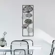 Monivärinen Käsintehty Metallinen Seinäkoriste - 32x90x4 cm - Uniikki Taideteos Kodin Sisustukseen - Koristeet, koriste-esineet - 8683742688563 - 4