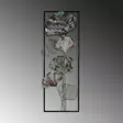 Monivärinen Käsintehty Metallinen Seinäkoriste - 32x90x4 cm - Uniikki Taideteos Kodin Sisustukseen - Koristeet, koriste-esineet - 8683742688563 - 5