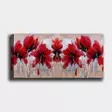 Monivärinen Koristeellinen Canvas-taulu 50x120 cm - 100% Puukehys, 3 cm Paksuus - Tyylikäs Seinäsisustus - Taulut ja kehykset - 8682870435193 - 2