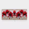Monivärinen Koristeellinen Canvas-taulu 50x120 cm - 100% Puukehys, 3 cm Paksuus - Tyylikäs Seinäsisustus - Taulut ja kehykset - 8682870435193 - 3