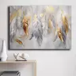 Monivärinen Koristeellinen Canvas-taulu 70x100 cm - 100% Canvas ja Mäntykehys - Tyylikäs Seinäsisustus - Taulut ja kehykset - 8684282626213 - 4
