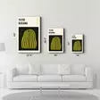 Monivärinen Koristeellinen Karkaistu Lasi Maalaus 46x72 cm - UV-painettu Seinäkoriste Kotiin ja Toimistoon - Taulut ja kehykset - 8684282946243 - 6