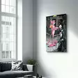 Monivärinen Koristeellinen Karkaistu Lasi Maalaus 70x110 cm - UV-painatus, 4 mm Paksuus, Tyylikäs Seinäkoriste - Taulut ja kehykset - 8684282944393 - 5
