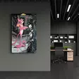 Monivärinen Koristeellinen Karkaistu Lasi Maalaus 70x110 cm - UV-painatus, 4 mm Paksuus, Tyylikäs Seinäkoriste - Taulut ja kehykset - 8684282944393 - 2