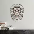 Monivärinen Koristeellinen Metalli Seinäkoriste - 100% Metalli, 40x50 cm, Käsinmaalattu, Helppo Asennus - Koristeet, koriste-esineet - 8683743851683 - 2