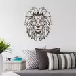 Monivärinen Koristeellinen Metalli Seinäkoriste - 100% Metalli, 40x50 cm, Käsinmaalattu, Helppo Asennus - Koristeet, koriste-esineet - 8683743851683 - 3
