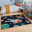 Monivärinen Matto 80x140 cm - 100% Polyesteri, Digitaalinen Painatus, Konepestävä, Liukumaton, Antibakteerinen - Pienet matot ja käytävämatot - 8683743295463 - 3