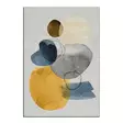 Monivärinen Polyesterimatto 100x140 cm - Liukumaton, Konepestävä, Raschel-neulottu, 10 mm Nukka, Digitaalipainettu - Suuret ja keskikokoiset matot - 8682870684423 - 1