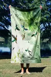 Monivärinen Rantapyyhe 90x150 cm - Ylellinen Mukavuus, Mikrofilamenttikangas, 70% Polyesteri / 30% Polyamidi - Pyyhkeet ja kylpytakit - 8684282666493 - 2