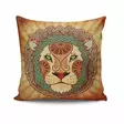 Monivärinen Tyynynpäällinen 43x43 cm - 50% Puuvilla, 50% Polyesteri, Konepestävä 40 °C, Piilovetoketju - Koristetyynyt - 8681181409893 - 1
