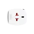 MUV USB (2xA) Kompakti 2-napainen maailmanmatkasovitin kahdella integroidulla USB-portilla - - 19-19-7640166323693 - 40