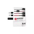 MUV USB (2xA) Kompakti 2-napainen maailmanmatkasovitin kahdella integroidulla USB-portilla - - 19-19-7640166323693 - 12