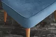 Nojatuoli, sininen, 65 cm leveä, mukava, kestävä - Nojatuolit - 8683342008143 - 5