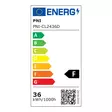 PNI D-Light CL2436D 36W LED-kattovalaisin, himmennettävä, kaukosäätimellä, pyöreä 41 cm, 3000K-6500K, 230V virtalähde, 3600 lm, valkoinen - PNI tuotteet - 5949066543043 - 8