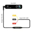 PNI HWK5 suoravirtakaapeli auton DVR-tallentimille, 12V/24V tulo, 5V 2.5A lähtö, alijännitesuoja, pituus 3.5 metriä - PNI tuotteet - 5949066530753 - 5